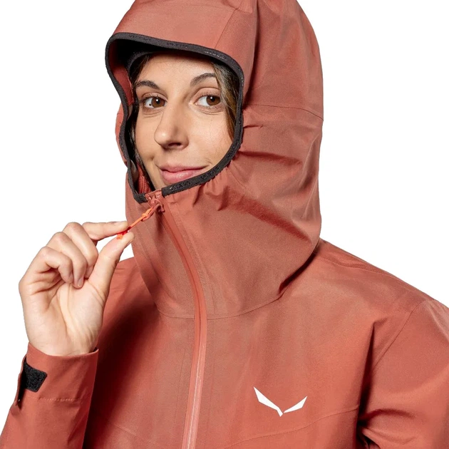 Куртка Salewa Puez GTX 3L EPE Wmn 1980 червона XL жіноча - Фото 5 Куртка Salewa Puez GTX 3L EPE Wmn 1980 червона XL жіноча - изображение 5