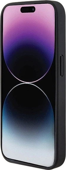 Панель BMW Quilted Tricolor MagSafe для Apple iPhone 15 Pro Black (BMHMP15L22PVTK) - зображення 7