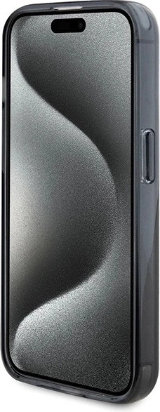 Etui plecki BMW Ring Stand M Collection MagSafe do Apple iPhone 15 Pro Black (BMHMP15LURSK) - obraz 5