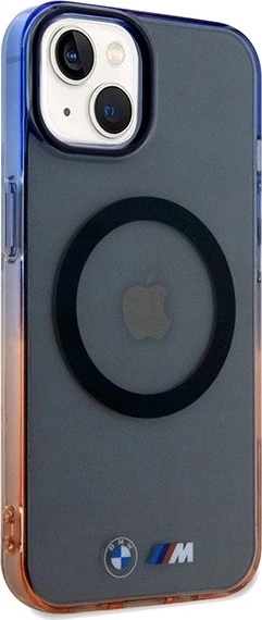 Панель BMW Gradient Bumper MagSafe для Apple iPhone 15 Plus/14 Plus Gray (BMHMP15MHTGE) - зображення 4
