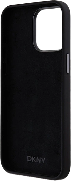 Etui DKNY Liquid Silicone Metal Logo do Apple iPhone 15 Pro Black (3666339265311) - obraz 7