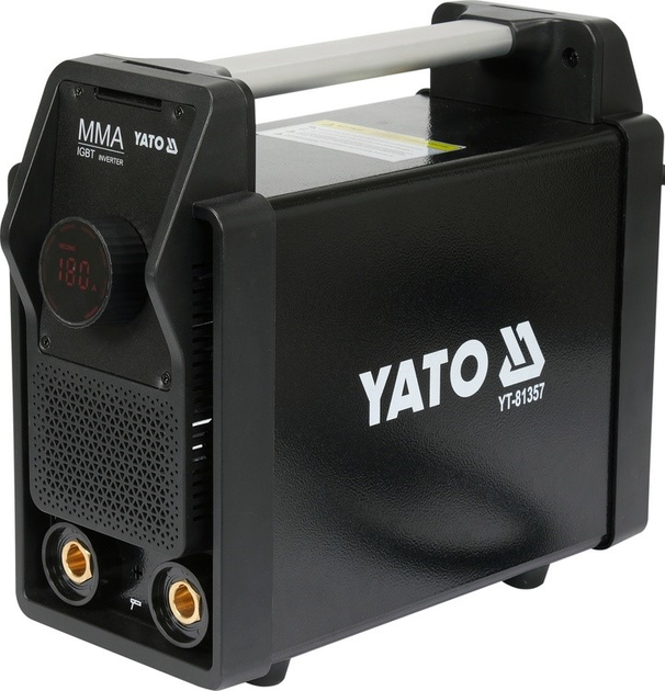 Зварювальний інверторний апарат YATO MMA 180A (YT-81357) - зображення 1