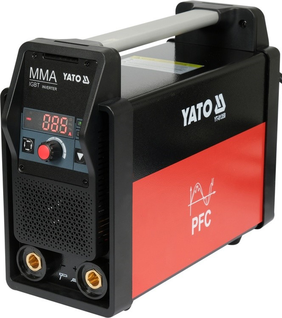 Інверторний зварювальний апарат YATO MMA з PFC 200A (YT-81358) - зображення 1