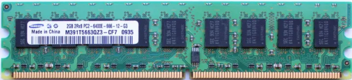 Пам'ять Samsung 2GB DDR2 800Мгц ECC (M391T5663QZ3-CF7) - Фото 1 Пам'ять Samsung 2GB DDR2 800Мгц ECC (M391T5663QZ3-CF7) - изображение 1