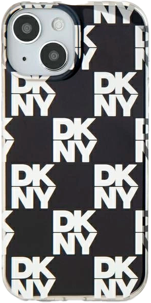 Панель DKNY IML Checkered Mono Pattern для Apple iPhone 14 Plus/15 Plus Black (3666339268244) - зображення 3