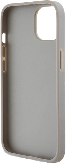 Etui DKNY Leather Mono Stripe & Metal Logo do Apple iPhone 14 Plus/15 Plus Beige (3666339260545) - obraz 7