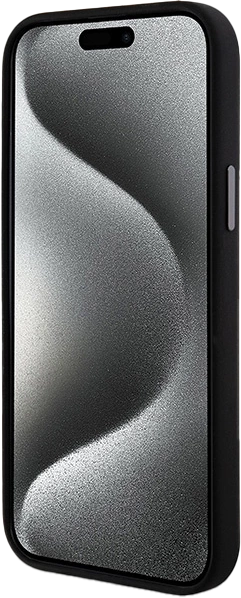 Etui DKNY Liquid Silicone Metal Logo do Apple iPhone 14 Plus/15 Plus Black (3666339265304) - obraz 5