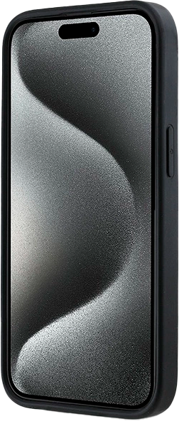 Etui DKNY 3D Rubber Repeat Pattern do Apple iPhone 13/14/15 Black (3666339266837) - obraz 5