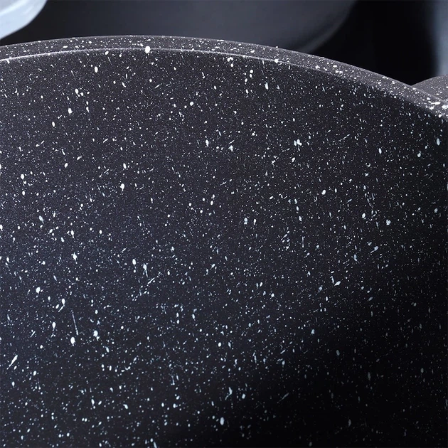 Каструля Orion Grande з кришкою чорна 7.6 л (8592381192211) - зображення 4