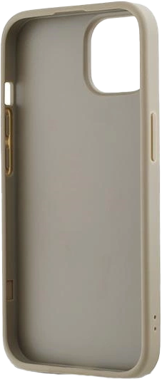 Etui DKNY Wrist Strap Stock Logo do Apple iPhone 13/14/15 Beige (3666339264871) - obraz 5
