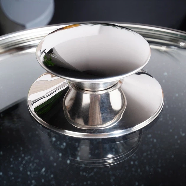 Каструля Orion Grande з кришкою чорна 4.2 л (8592381192198) - зображення 6