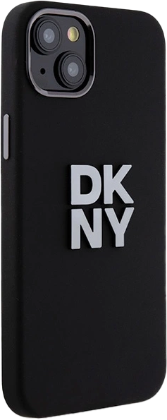 Etui DKNY Wrist Strap Stock Logo do Apple iPhone 13/14/15 Black  (3666339264734) - obraz 4