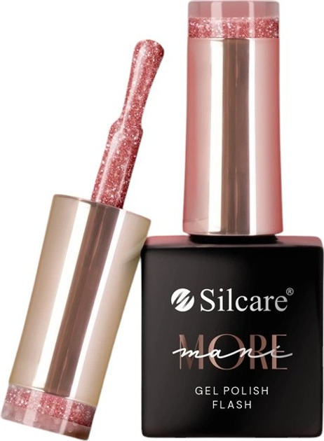 Lakier hybrydowy Silcare ManiMore Flash Summer Rose 10 g (5902560569827) - obraz 1