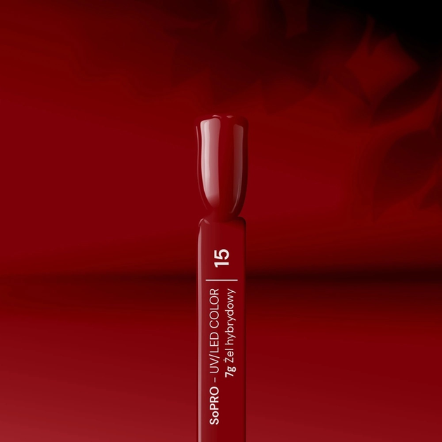 Lakier hybrydowy Silcare SoPro 15 Crimson Note 7 g (5902560552478) - obraz 2