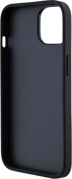 Etui DKNY Leather Mono Stripe & Metal Logo do Apple iPhone 13/14/15 Black (3666339260392) - obraz 7