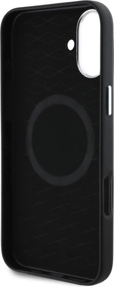 Панель BMW M Smooth Full Wrapped Metal MagSafe для Apple iPhone 16 Plus Black (BMHMP16M23PMWK) - зображення 7