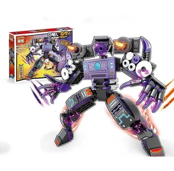 Конструктор Три-Титан figures Tri-Titan Upgraded Titan Camera man 225 деталей - изображение 2