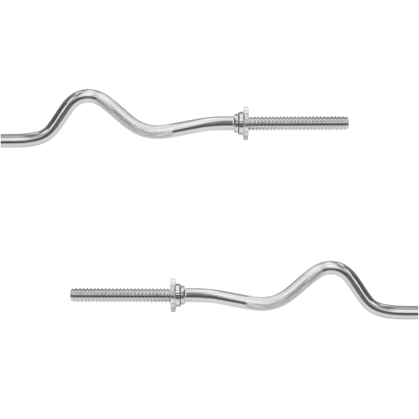 Гриф вигнутий Rebel Active RBA-2209 25 mm 120cm (5901890100601) - зображення 4