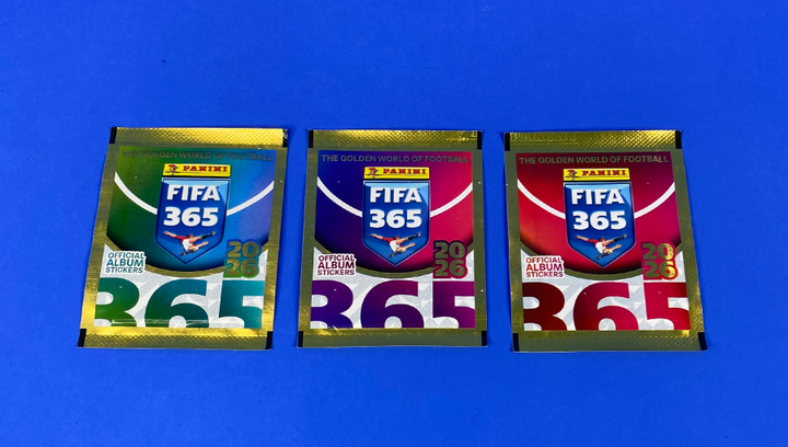 Набор Наклейки 10шт FIFA 365 2026 5шт Наліпок в Пакетику Panini - изображение 3