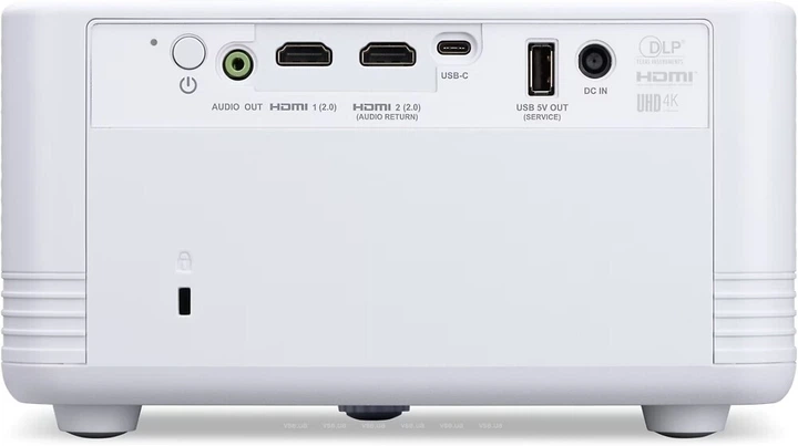Acer Проєктор PD1810ic UHD, 1000 lm, LED, 1.5-1.65, WiFi, Whale TV - изображение 3