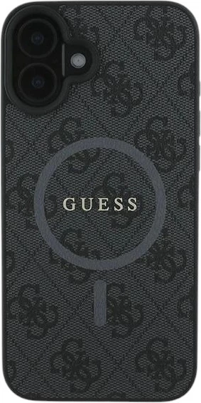Панель Guess 4G Ring Classic Logo MagSafe для Apple iPhone 16 Plus Black (GUHMP16MG4GFRK) - зображення 2