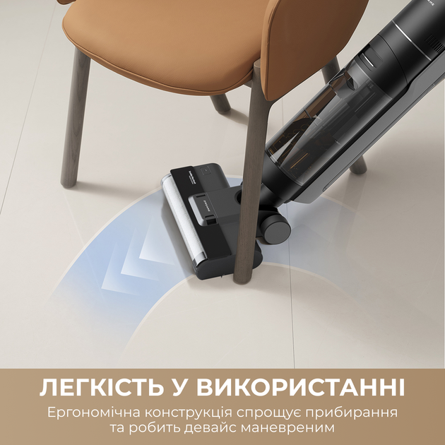 Аккумуляторный моющий пылесос Dreame H12S (HHR30B) - изображение 6