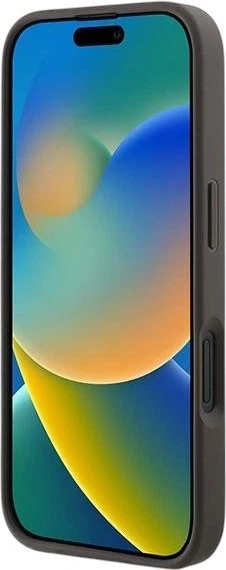 Etui Guess 4G Printed Stripes MagSafe do Apple iPhone 16 Plus Brown (GUHMP16MP4RPSW) - obraz 5