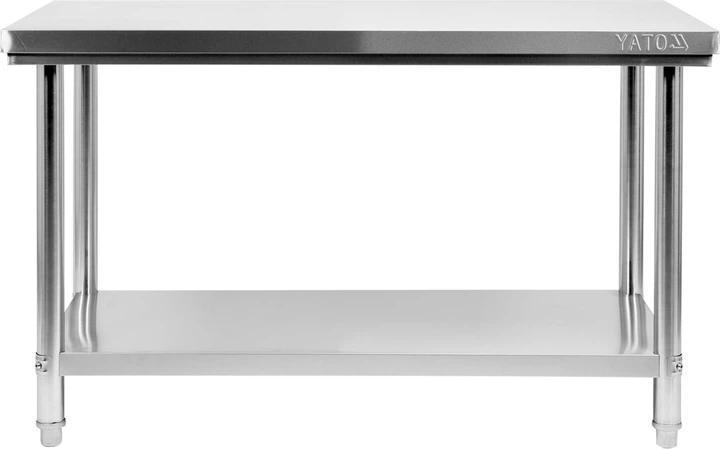 Stół centralny YATO składany z półką 1500 x 600 x 850 mm (YG-09004) - obraz 2