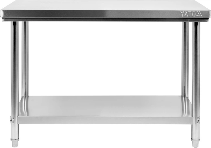 Stół centralny YATO składany z półką 1200 x 700 x 850 mm (YG-09011) - obraz 2