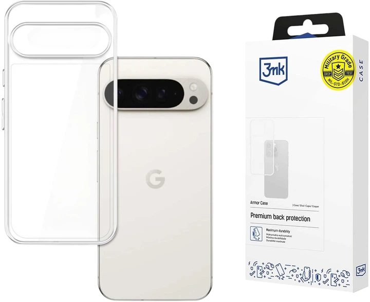Etui plecki 3MK Armor Case do Google Pixel 9 Pro XL Clear (5903108588461) - obraz 1