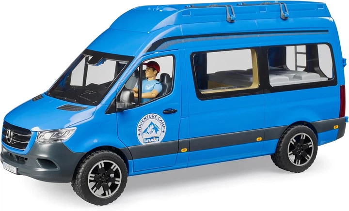 Набір іграшковий Bruder Кемпер MB Sprinter з фігуркою та аксесуарами 1:16 02684 (4001702026844) - зображення 2