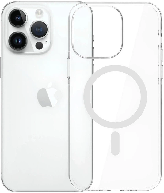 Панель 3MK EverClear MagCase для Apple iPhone 14 Pro Max Clear (5903108657143) - зображення 1
