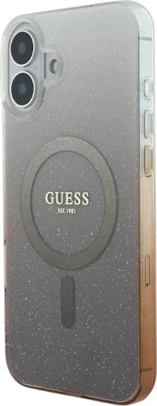 Панель Guess IML Glitter Gradient MagSafe для Apple iPhone 16 Brown (GUHMP16SHGRCELW) - зображення 3