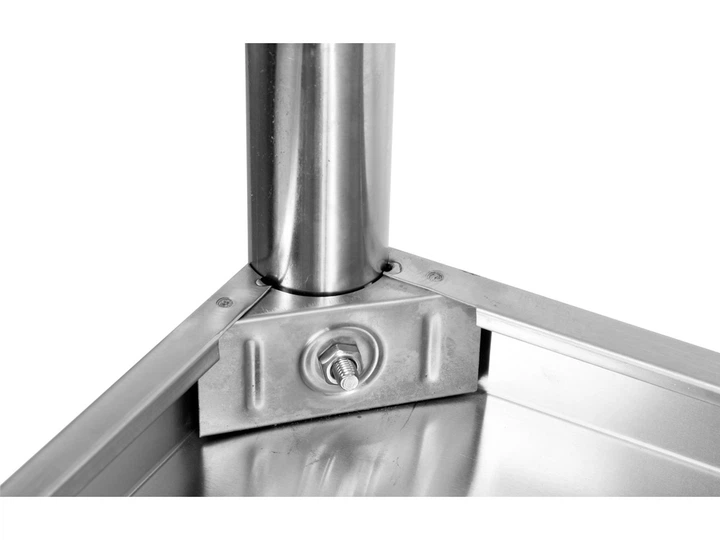 Stół centralny YATO składany z półką 1400 x 700 x 850 mm (YG-09012) - obraz 5