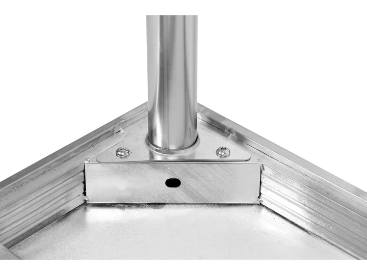 Stół przyścienny YATO składany z półką 800 x 700 x 950 mm (YG-09030) - obraz 7