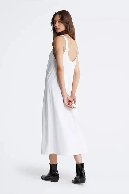 Платье Calvin Klein 42(S) Белый (126393) - Фото 4 Платье Calvin Klein 42(S) Белый (126393) - изображение 4