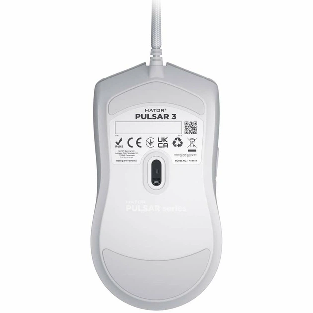 Миша HATOR Pulsar 3 White (HTM611) - изображение 6