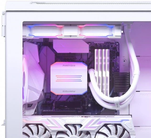 Водяне охолодження Phanteks Glacier One 240D30 White (PH-GO240D30_DWT01) - изображение 2