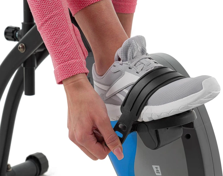 Велотренажер магнітний Hop-Sport HS-3010X Grix bl-Blue - изображение 10