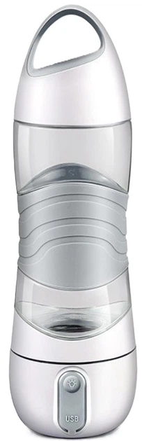 Багатофункціональна спортивна пляшка Soocas Leyi DiDi Cup 400 мл Сіра (5907518378988) - зображення 1