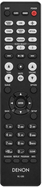 AV-ресивер Denon RCD-N12 DAB Black - изображение 2
