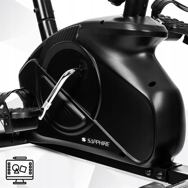 Велотренажер магнітний Sapphire SG-260B Exo - изображение 10