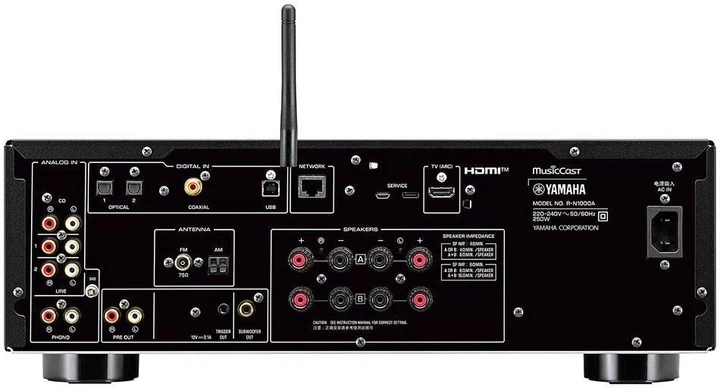 AV-ресивер Yamaha R-N1000A Black - изображение 2