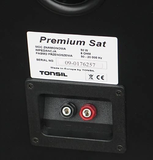 Акустичні колонки Tonsil Premium Sat Black - изображение 4