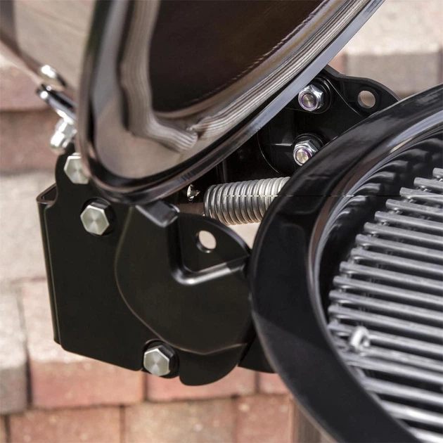 Гриль вугільний мобільний Weber Summit Kamado E6 / Black (18201004) - зображення 5