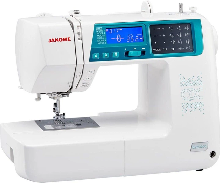 Швейна машинка комп'ютеризована Janome 5270QDC - зображення 2