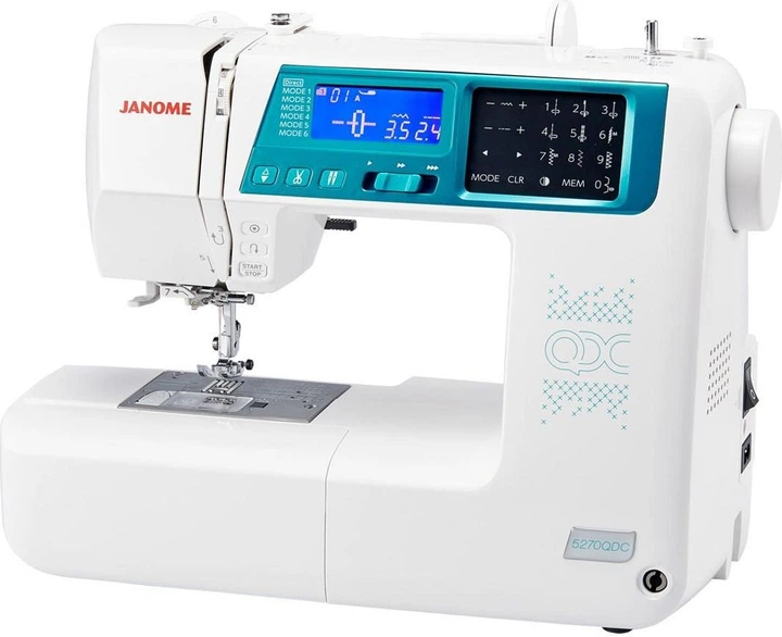 Швейна машинка комп'ютеризована Janome 5270QDC - зображення 4