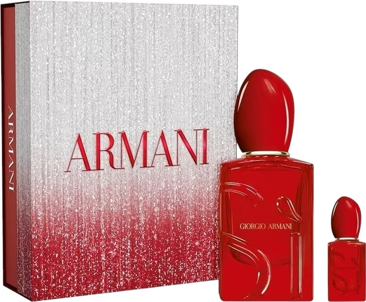 Zestaw damski Giorgio Armani Si Passione Red Musk Woda perfumowana 50 ml + Miniaturka Woda perfumowana 7 ml (3614274692716) - Zdjęcie 1 Zestaw damski Giorgio Armani Si Passione Red Musk Woda perfumowana 50 ml + Miniaturka Woda perfumowana 7 ml (3614274692716) - obraz 1
