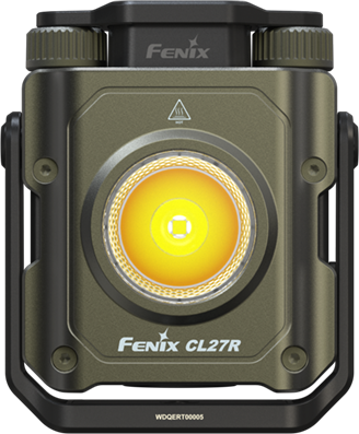 Кемпинговый фонарь Fenix CL27R с красным светом и магнитным креплением, 1600 лм, USB-C зарядка, 360° ручка, IP66 Зеленый (CL27R-Green) - Фото 2 Кемпинговый фонарь Fenix CL27R с красным светом и магнитным креплением, 1600 лм, USB-C зарядка, 360° ручка, IP66 Зеленый (CL27R-Green) - изображение 2