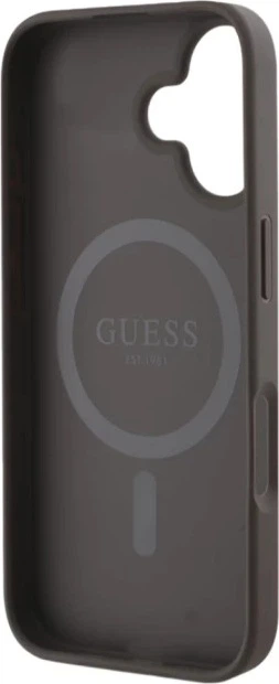 Etui Guess 4G Printed Stripes MagSafe do Apple iPhone 16 Brown (GUHMP16SP4RPSW) - obraz 7